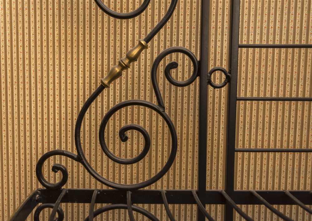 Wrought Iron Corner Shelf EBTH